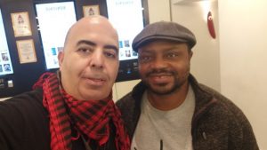 Kamel Azouz et Bernard Djatang-Directeur